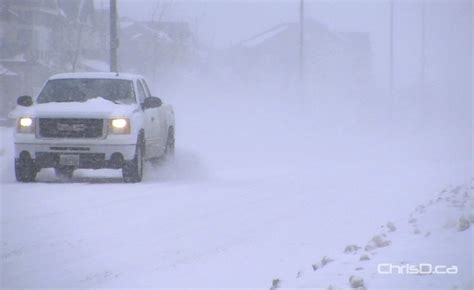 Heavy Snowfall Expected To Hit Southern Manitoba